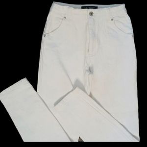 L.A. Blues | White Stretchy | Skinny White Jeans | Size 6